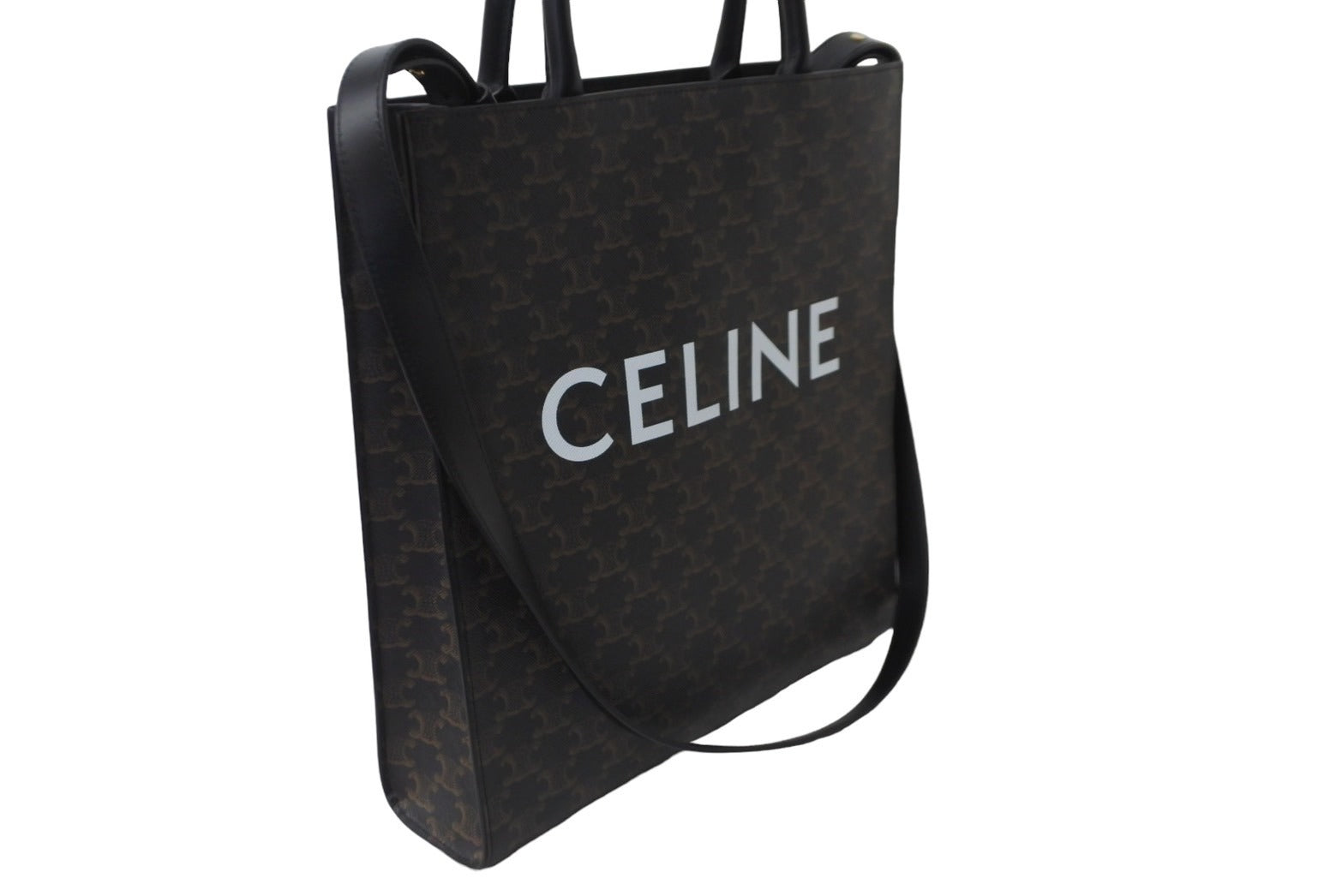 新品同様 CELINE セリーヌ ミディアム バーティカル カバ トートバッグ