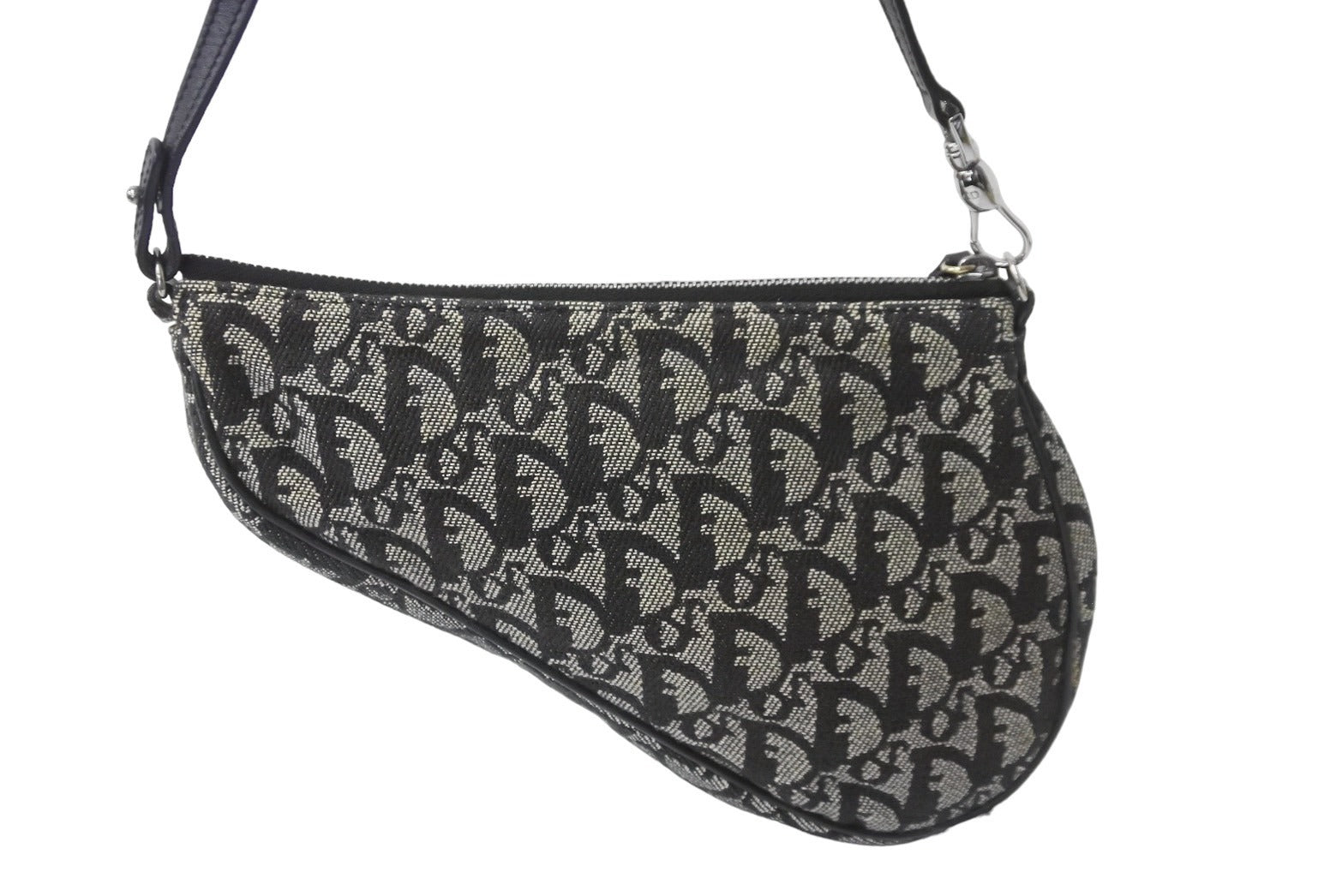 Christian Dior クリスチャンディオール トロッター サドル ポーチ