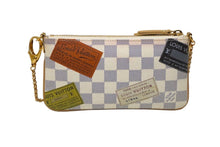 画像をギャラリービューアに読み込む, LOUIS VUITTON ルイヴィトン ハンドバッグ ポシェットミラMM AA3009 ラベルコレクション 2009 ダミエ ホワイト 良品 中古 56703