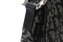 Load image into Gallery viewer, Christian Dior クリスチャンディオール ハンドバッグ トロッター サドルバッグ ネイビー 06-RU-1015 シルバー金具 美品 中古 56717