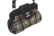 Load image into Gallery viewer, 極美品 CHANEL シャネル マトラッセ ツイード チェーン ワンショルダー バッグ 10番台 マルチカラー ココマーク 鞄 中古 56728
