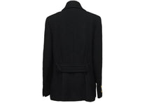 画像をギャラリービューアに読み込む, CHANEL シャネル ジャケット ツイード ショートコート 01A ブラック ココボタン サイズ38 P18440V10526 美品 中古 56731