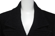 画像をギャラリービューアに読み込む, CHANEL シャネル ジャケット ツイード ショートコート 01A ブラック ココボタン サイズ38 P18440V10526 美品 中古 56731
