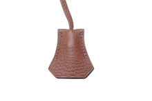 Load image into Gallery viewer, HERMES エルメス クロシェット キーケース キーホルダー キーチャーム トリヨンクレマンス ブラウン系 美品 中古 56736