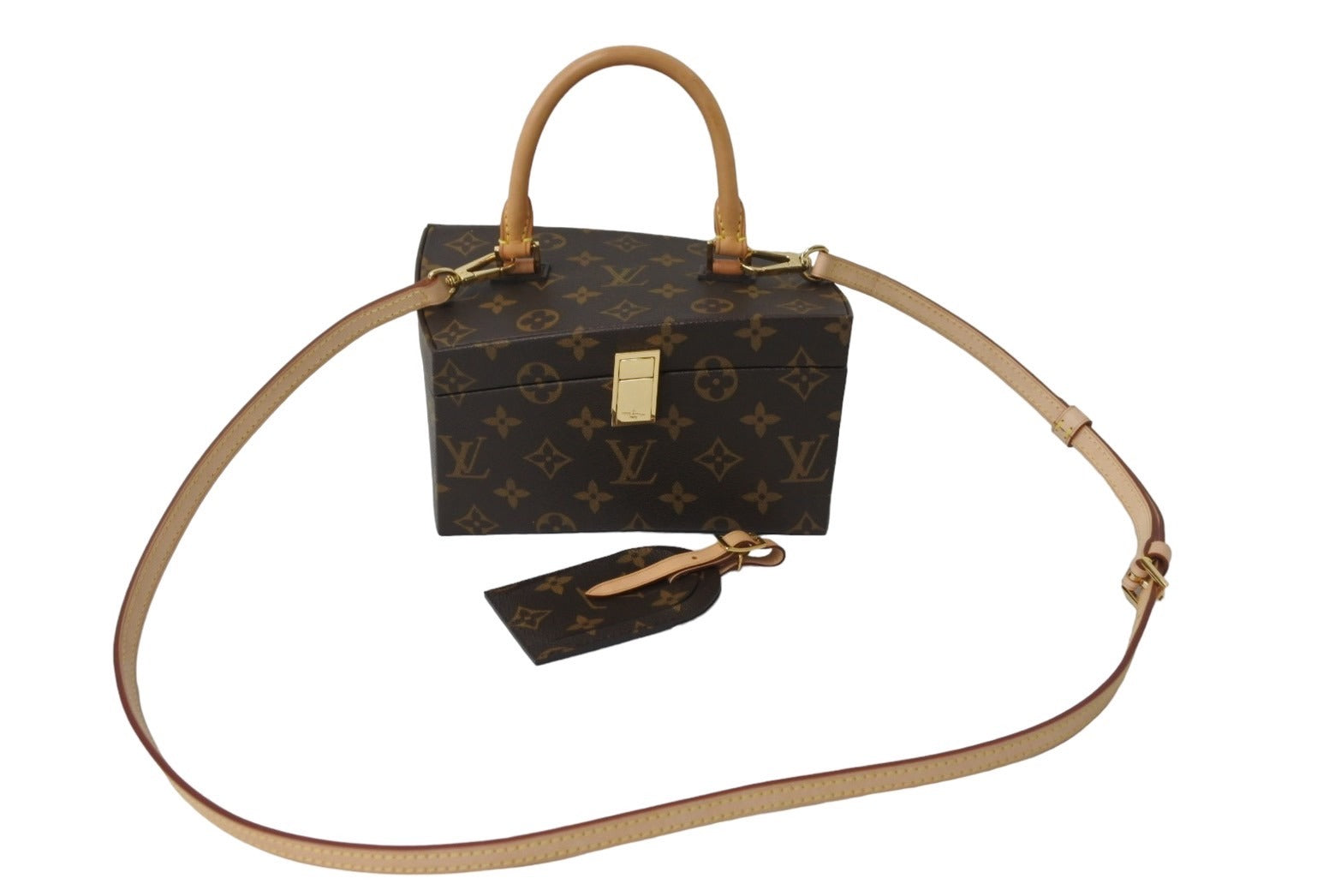 新品同様 LOUIS VUITTON ルイヴィトン ツイステッドボックス 2WAY