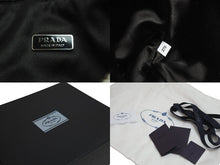 Load image into Gallery viewer, 新品同様 PRADA プラダ ワンショルダーバッグ クリスタルスタッズ サテン ポーチ クリスタル 1NQ044_2AWL_F0T7O 中古 56744