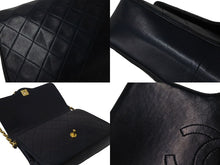 Load image into Gallery viewer, CHANEL シャネル ショルダーバッグ マトラッセ シングルフラップ 0番台 レザー ネイビー ゴールド金具 美品 中古 56758