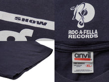 画像をギャラリービューアに読み込む, jay-z japan tour 2002 ジェイ-Z vintage ヴィンテージ 半袖 Tシャツ ネイビー 美品 中古 56779