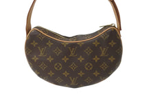 画像をギャラリービューアに読み込む, 極美品 LOUIS VUITTON ルイヴィトン ショルダーバッグ クロワッサン PM M51510 モノグラム ゴールド金具 中古 56785
