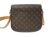 Load image into Gallery viewer, LOUIS VUITTON ルイヴィトン ショルダーバッグ サンクルー モノグラム M51242 ブラウン ゴールド金具 美品 中古 56786