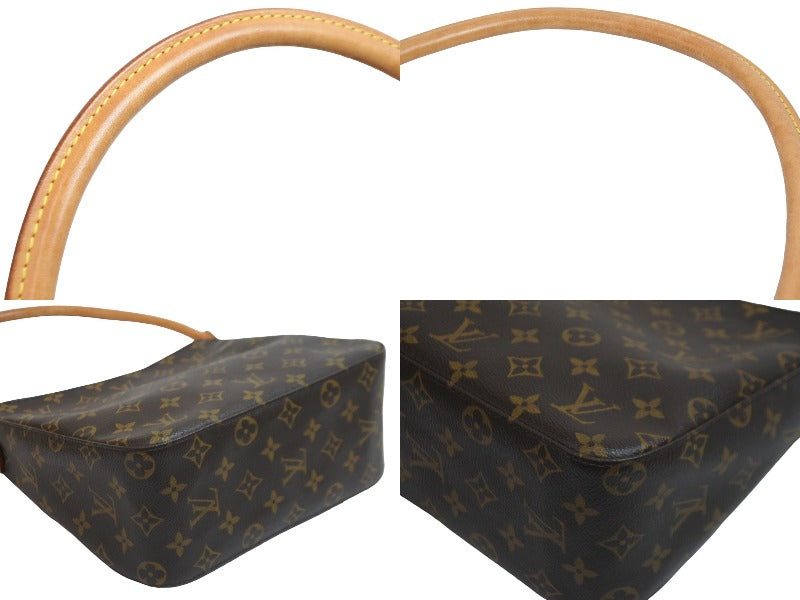 LOUIS VUITTON ルイヴィトン ハンドバッグ ルーピングMM モノグラム 