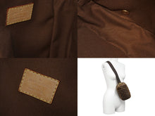 画像をギャラリービューアに読み込む, LOUIS VUITTON ルイヴィトン ショルダーバッグ ポシェットガンジュ モノグラム M51870 ブラウン ゴールド金具 美品 中古 56794