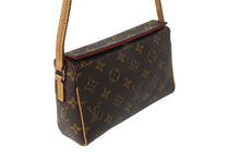 画像をギャラリービューアに読み込む, LOUIS VUITTON ルイヴィトン ハンドバッグ レシタル モノグラム M51900 ブラウン ゴールド金具 美品 中古 56795