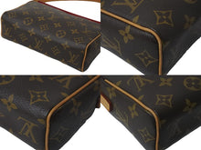 画像をギャラリービューアに読み込む, LOUIS VUITTON ルイヴィトン ハンドバッグ レシタル モノグラム M51900 ブラウン ゴールド金具 美品 中古 56795