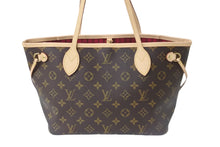 画像をギャラリービューアに読み込む, 極美品 LOUIS VUITTON ルイヴィトン トートバッグ ネヴァーフルPM モノグラム ブラウン M41245 ゴールド金具 中古 56797