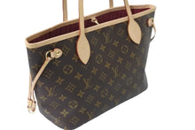 画像をギャラリービューアに読み込む, 極美品 LOUIS VUITTON ルイヴィトン トートバッグ ネヴァーフルPM モノグラム ブラウン M41245 ゴールド金具 中古 56797