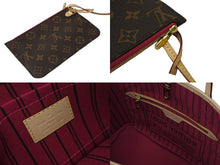 画像をギャラリービューアに読み込む, 極美品 LOUIS VUITTON ルイヴィトン トートバッグ ネヴァーフルPM モノグラム ブラウン M41245 ゴールド金具 中古 56797