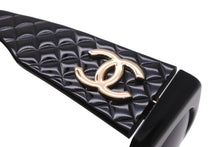 画像をギャラリービューアに読み込む, CHANEL シャネル サングラス 01450 94305 ブラックレンズ ココマーク ブラック ゴールド 美品 中古 56812