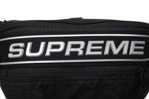 Supreme シュプリーム ウエストバッグ ボディバッグ Black ブラック ナイロン 23AW 美品 中古 56822