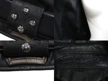 画像をギャラリービューアに読み込む, 極美品 CHROME HEARTS クロムハーツ ジレ オーダーベストクロスボールボタン CHクロスペンダント ローラーベルト S 中古 56827