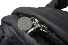 画像をギャラリービューアに読み込む, 極美品 CHANEL シャネル リュック ドゥドーヌ 24番台 ココマーク ダークグレー ナイロン A91933 シルバー金具 中古 56829
