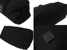 画像をギャラリービューアに読み込む, CHANEL シャネル ボストンバッグ スポーツライン ココマーク コットンキャンバス ブラック 7番台 美品 中古 56832