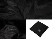 画像をギャラリービューアに読み込む, CHANEL シャネル ボストンバッグ スポーツライン ココマーク コットンキャンバス ブラック 7番台 美品 中古 56832