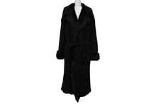 画像をギャラリービューアに読み込む, DKNY DONNA KARAN NEW YORK ダナキャランニューヨーク ムートン コート スエード ラムスキン 毛皮 CWDCCA6010 美品 中古 56846