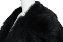 画像をギャラリービューアに読み込む, DKNY DONNA KARAN NEW YORK ダナキャランニューヨーク ムートン コート スエード ラムスキン 毛皮 CWDCCA6010 美品 中古 56846