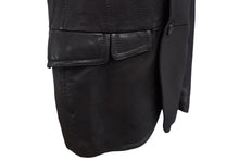 画像をギャラリービューアに読み込む, GUCCI グッチ シェリーライン テーラードジャケット ブラウン 羊革 レーヨン アウター 200327 XN256 サイズ46 美品 中古 56849