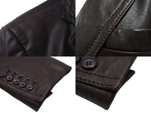 画像をギャラリービューアに読み込む, GUCCI グッチ シェリーライン テーラードジャケット ブラウン 羊革 レーヨン アウター 200327 XN256 サイズ46 美品 中古 56849