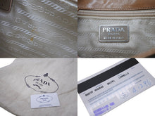 Load image into Gallery viewer, PRADA プラダ ハンドバッグ B6659 MADRAS BACHEL イタリア製 ベージュ レザー 美品 中古 56851