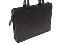 Load image into Gallery viewer, BOTTEGAVENETA ボッテガヴェネタ ビジネスバッグ イントレチャート VNブリーフケース ブラウン 194669 美品 中古 56857