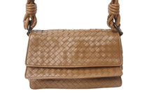 Load image into Gallery viewer, BOTTEGAVENETA ボッテガヴェネタ ワンショルダーバッグ 145555 イントレチャートブラウン レザー 美品 中古 56858