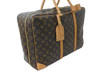 画像をギャラリービューアに読み込む, LOUIS VUITTON ルイヴィトン ボストンバッグ トラベルバッグ M41408 シリウス45 モノグラム ブラウン ゴールド金具 美品 中古 56861