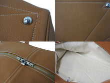 Load image into Gallery viewer, HERMES エルメス ハンドバッグ ボストンバッグ ヴィクトリア43 □K刻印 トゴ ゴールド シルバー金具 美品 中古 56864