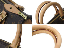 画像をギャラリービューアに読み込む, LOUIS VUITTON ルイヴィトン ハンドバッグ スピーディ25 モノグラム M41109 ブラウン ゴールド金具 美品 中古 56878