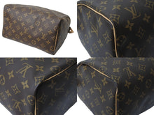 画像をギャラリービューアに読み込む, LOUIS VUITTON ルイヴィトン ハンドバッグ スピーディ25 モノグラム M41109 ブラウン ゴールド金具 美品 中古 56878