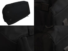 画像をギャラリービューアに読み込む, CHANEL シャネル ボストンバッグ スポーツライン 7番台 ココマーク ブラック ナイロン ブラック金具 美品 中古 56887