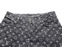 画像をギャラリービューアに読み込む, LOUIS VUITTON ルイヴィトン モノグラム デニムパンツ サイズW34 レディース WJPA43CF7 美品 中古 56890