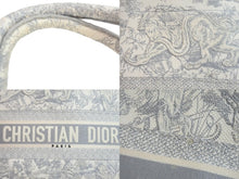 画像をギャラリービューアに読み込む, Christian Dior クリスチャンディオール トートバッグ ラージトワルドゥジュイエンブロイダリー M1286ZTDT_M932 美品 中古 56894