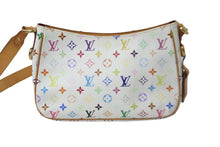 画像をギャラリービューアに読み込む, LOUIS VUITTON ルイヴィトン ショルダーバッグ M40051 ロッジGM ブロン マルチカラー ゴールド金具 良品 中古 56920