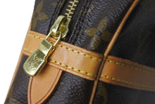 画像をギャラリービューアに読み込む, LOUIS VUITTON ルイヴィトン クラッチバッグ M51847 コンピエーニュ 23 ブラウン ゴールド金具 美品 中古 56921