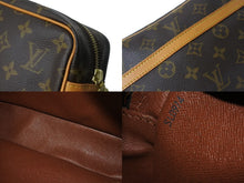 画像をギャラリービューアに読み込む, LOUIS VUITTON ルイヴィトン クラッチバッグ M51847 コンピエーニュ 23 ブラウン ゴールド金具 美品 中古 56921