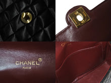 画像をギャラリービューアに読み込む, CHANEL シャネル ミニマトラッセ チェーン ショルダーバッグ 0番台 ラムスキン サークル ココマーク ブラック ロゴ 美品 中古 56924