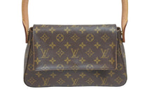 画像をギャラリービューアに読み込む, LOUIS VUITTON ルイヴィトン ミニル－ピング ハンドバッグ M51147モノグラム ゴールド金具 ブラウン 美品 中古 56940