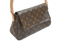 画像をギャラリービューアに読み込む, LOUIS VUITTON ルイヴィトン ミニル－ピング ハンドバッグ M51147モノグラム ゴールド金具 ブラウン 美品 中古 56940