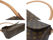 画像をギャラリービューアに読み込む, LOUIS VUITTON ルイヴィトン ミニル－ピング ハンドバッグ M51147モノグラム ゴールド金具 ブラウン 美品 中古 56940