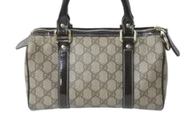 画像をギャラリービューアに読み込む, GUCCI グッチ ミニボストンバッグ ボストンバッグ GGプラス GGスプリーム ベージュ ブラウン 193604 美品 中古 56969