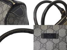 画像をギャラリービューアに読み込む, GUCCI グッチ ミニボストンバッグ ボストンバッグ GGプラス GGスプリーム ベージュ ブラウン 193604 美品 中古 56969